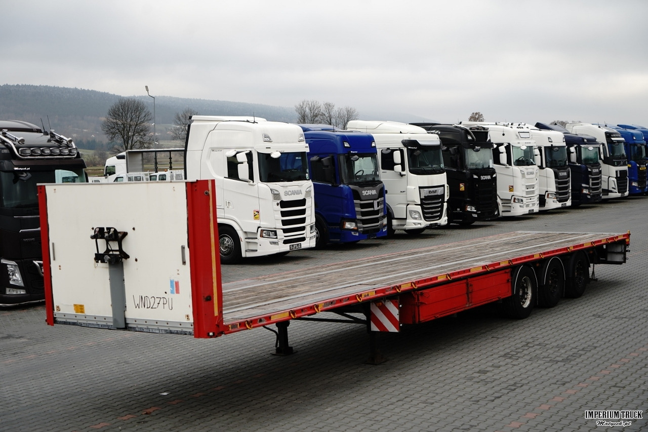 FRUEHAUF PLATFORMA NISKOPODWOZIOWA / MEGA / HAKI TRANSPORTOWE / SAF / MOCNA PODŁOGA - Dropside/ Flatbed semi-trailer: picture 1 FRUEHAUF PLATFORMA NISKOPODWOZIOWA / MEGA / HAKI TRANSPORTOWE / SAF / MOCNA PODŁOGA - Dropside/ Flatbed semi-trailer: picture 1