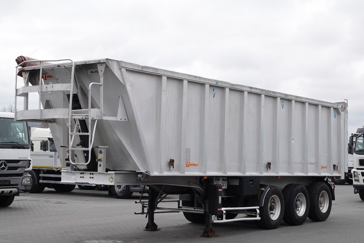 General Trailer WYWROTKA / CAŁA ALUMINIOWA / 34m3 / / ALUFELGI - Tipper semi-trailer: picture 2 General Trailer WYWROTKA / CAŁA ALUMINIOWA / 34m3 / / ALUFELGI - Tipper semi-trailer: picture 2