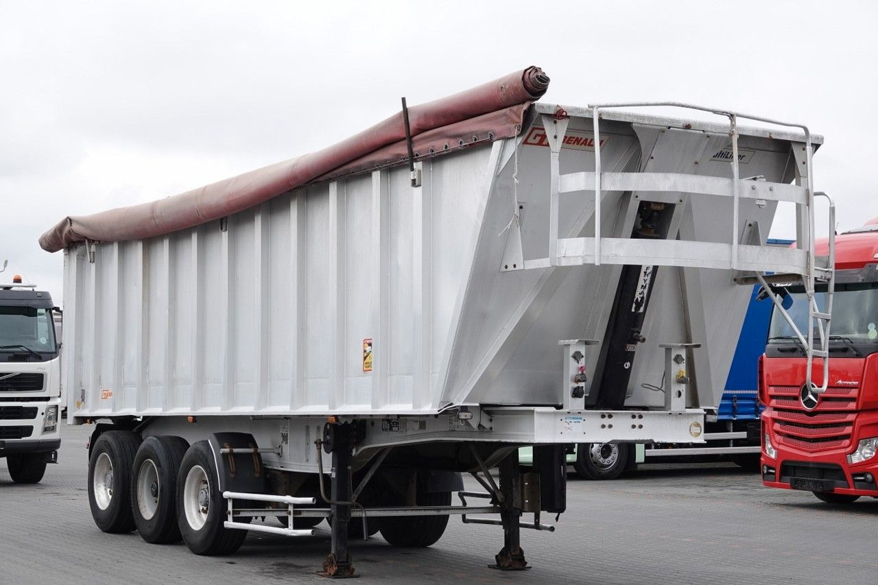 General Trailer WYWROTKA / CAŁA ALUMINIOWA / 34m3 / / ALUFELGI - Tipper semi-trailer: picture 1 General Trailer WYWROTKA / CAŁA ALUMINIOWA / 34m3 / / ALUFELGI - Tipper semi-trailer: picture 1