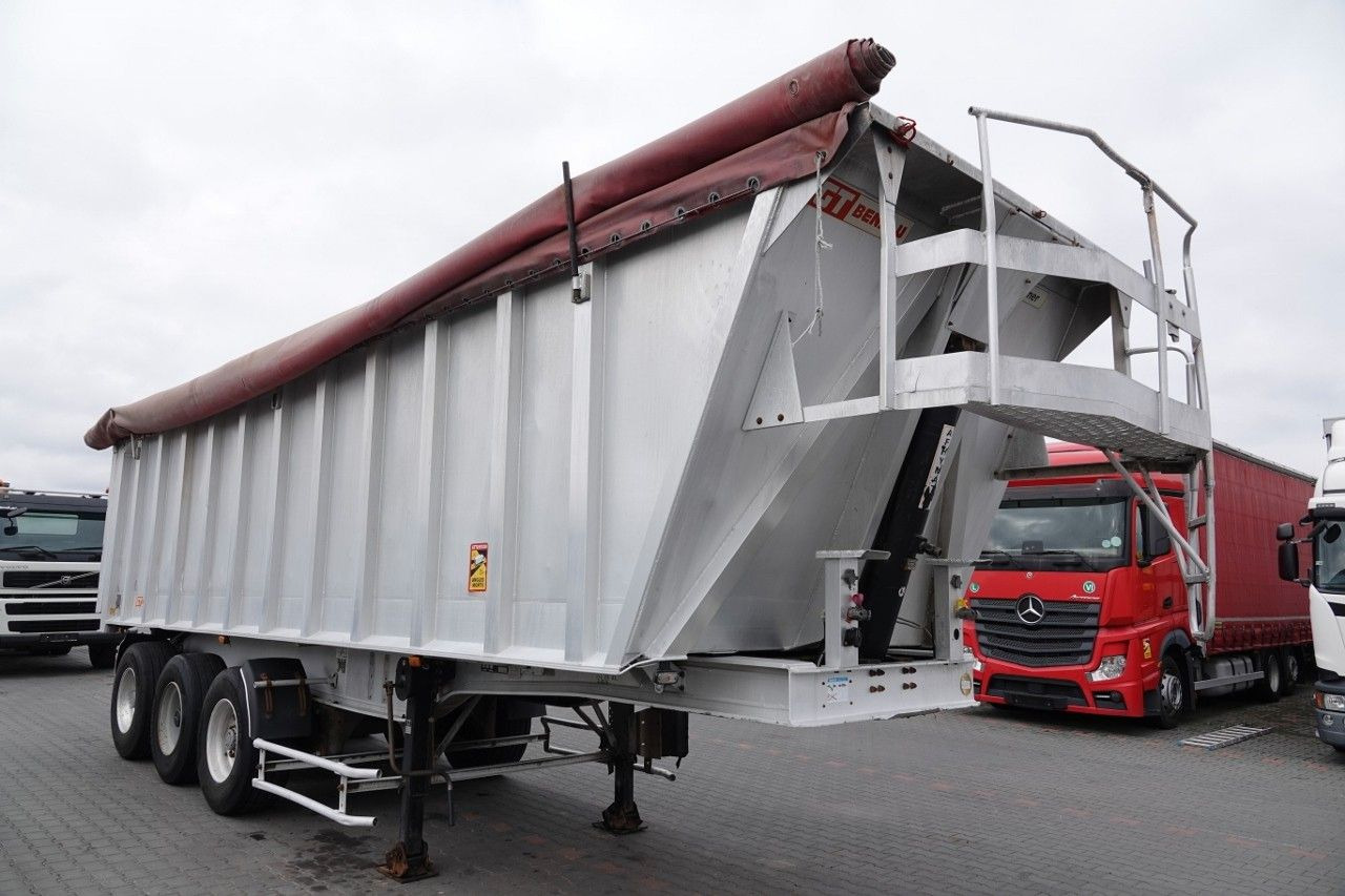 General Trailer WYWROTKA / CAŁA ALUMINIOWA / 34m3 / / ALUFELGI - Tipper semi-trailer: picture 5 General Trailer WYWROTKA / CAŁA ALUMINIOWA / 34m3 / / ALUFELGI - Tipper semi-trailer: picture 5
