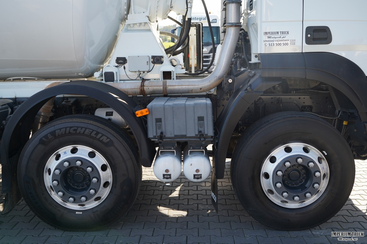 Concrete mixer truck IVECO 400 SL X-WAY STRALIS / 8X4 / BETONOMIESZARKA / IMER / OPONY 100 % / ALUFELGI /: picture 23