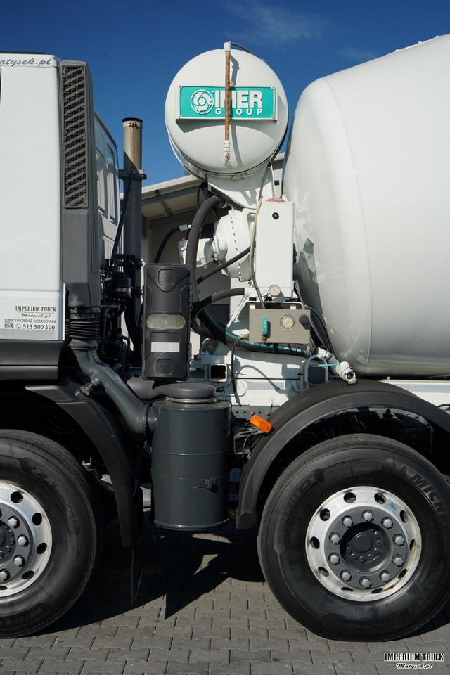 Concrete mixer truck IVECO 400 SL X-WAY STRALIS / 8X4 / BETONOMIESZARKA / IMER / OPONY 100 % / ALUFELGI /: picture 19