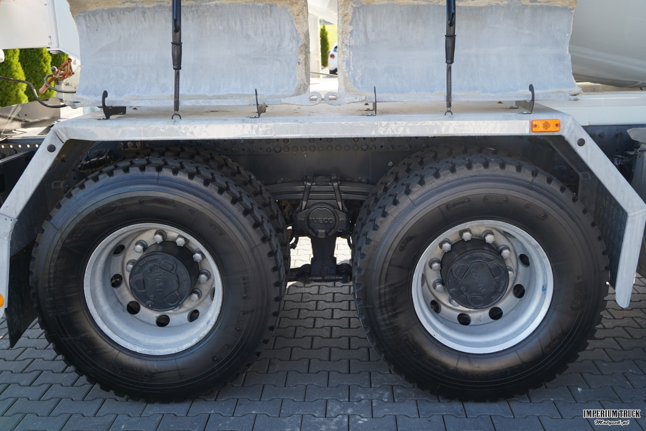 Concrete mixer truck IVECO 400 SL X-WAY STRALIS / 8X4 / BETONOMIESZARKA / IMER / OPONY 100 % / ALUFELGI /: picture 26