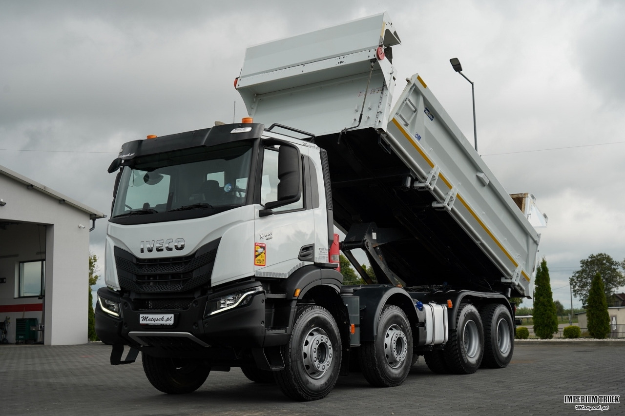 IVECO X-WAY 480 / 8X4 / WYWROTKA DWUSTRONNA / HYDROBURTA / HYDROKLAPA / AUTOMAT / SPROWADZONY - Tipper: picture 1 IVECO X-WAY 480 / 8X4 / WYWROTKA DWUSTRONNA / HYDROBURTA / HYDROKLAPA / AUTOMAT / SPROWADZONY - Tipper: picture 1