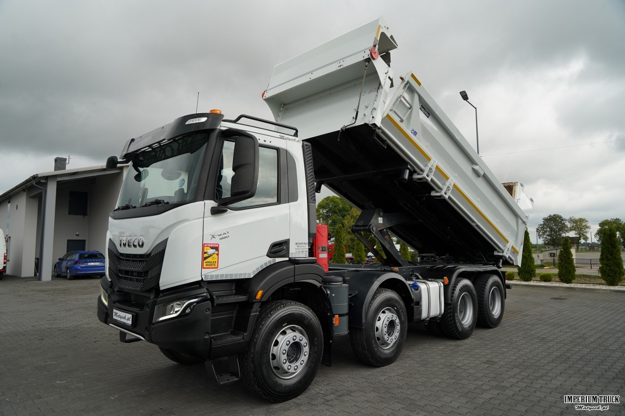 IVECO X-WAY 480 / 8X4 / WYWROTKA DWUSTRONNA / HYDROBURTA / HYDROKLAPA / AUTOMAT / SPROWADZONY - Tipper: picture 2 IVECO X-WAY 480 / 8X4 / WYWROTKA DWUSTRONNA / HYDROBURTA / HYDROKLAPA / AUTOMAT / SPROWADZONY - Tipper: picture 2