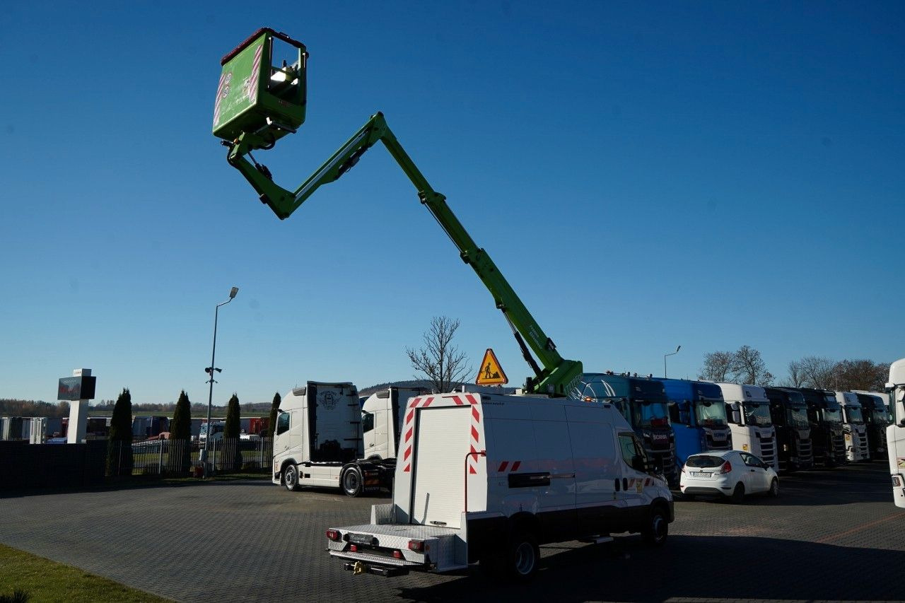 Iveco DAILY 70-180 / PODNOŚNIK KOSZOWY - 16 m / BLASZ - Truck mounted aerial platform: picture 5 Iveco DAILY 70-180 / PODNOŚNIK KOSZOWY - 16 m / BLASZ - Truck mounted aerial platform: picture 5