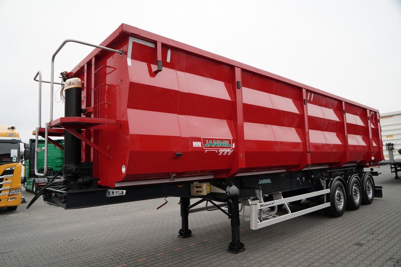 JANMIL / WYWROTKA STALOWA / 58 m3 / 2021 ROK / H - Tipper semi-trailer: picture 4 JANMIL / WYWROTKA STALOWA / 58 m3 / 2021 ROK / H - Tipper semi-trailer: picture 4