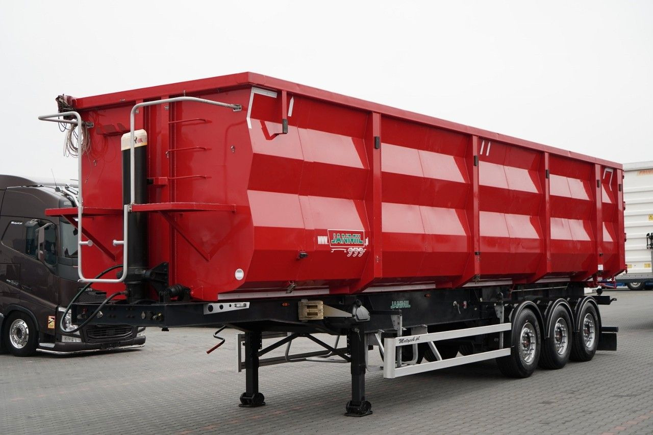 JANMIL / WYWROTKA STALOWA / 58 m3 / 2021 ROK / H - Tipper semi-trailer: picture 3 JANMIL / WYWROTKA STALOWA / 58 m3 / 2021 ROK / H - Tipper semi-trailer: picture 3