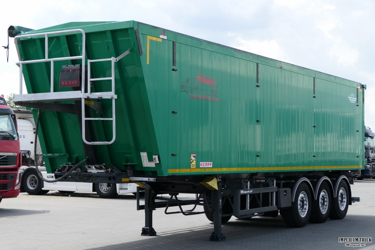 KEMPF WYWROTKA 60m3 / 2018 ROK / KLAPO DRZWI / OŚ PODNOSZONA - Tipper semi-trailer: picture 2 KEMPF WYWROTKA 60m3 / 2018 ROK / KLAPO DRZWI / OŚ PODNOSZONA - Tipper semi-trailer: picture 2