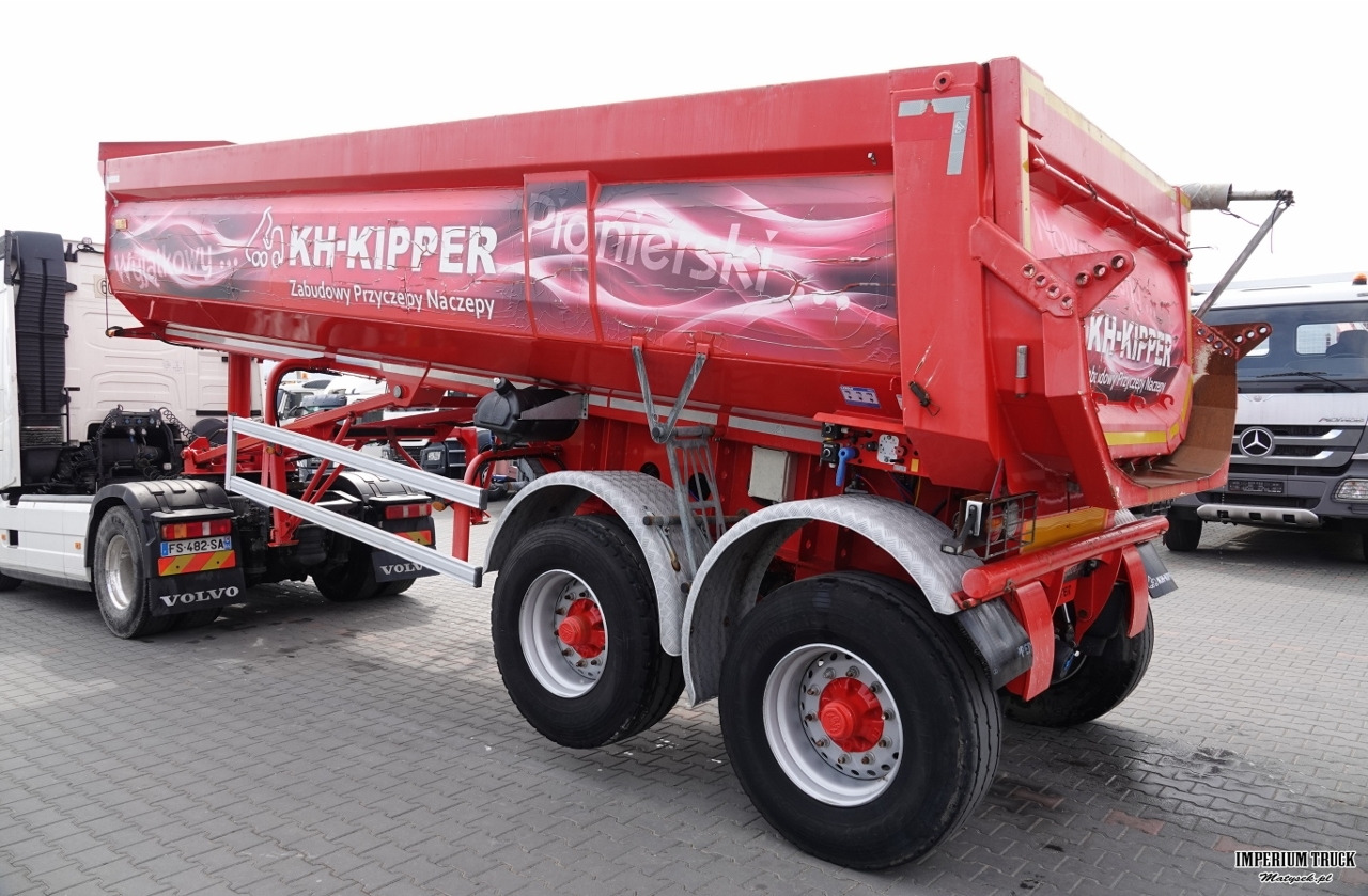 KH-KIPPER / WYWROTKA / 26 M3 / NACZEPA BEZRAMOWA / N2O W1U / 2 OSIE - Tipper semi-trailer: picture 4 KH-KIPPER / WYWROTKA / 26 M3 / NACZEPA BEZRAMOWA / N2O W1U / 2 OSIE - Tipper semi-trailer: picture 4