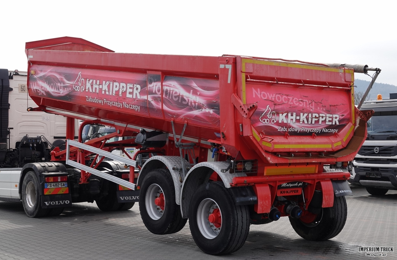 KH-KIPPER / WYWROTKA / 26 M3 / NACZEPA BEZRAMOWA / N2O W1U / 2 OSIE - Tipper semi-trailer: picture 5 KH-KIPPER / WYWROTKA / 26 M3 / NACZEPA BEZRAMOWA / N2O W1U / 2 OSIE - Tipper semi-trailer: picture 5