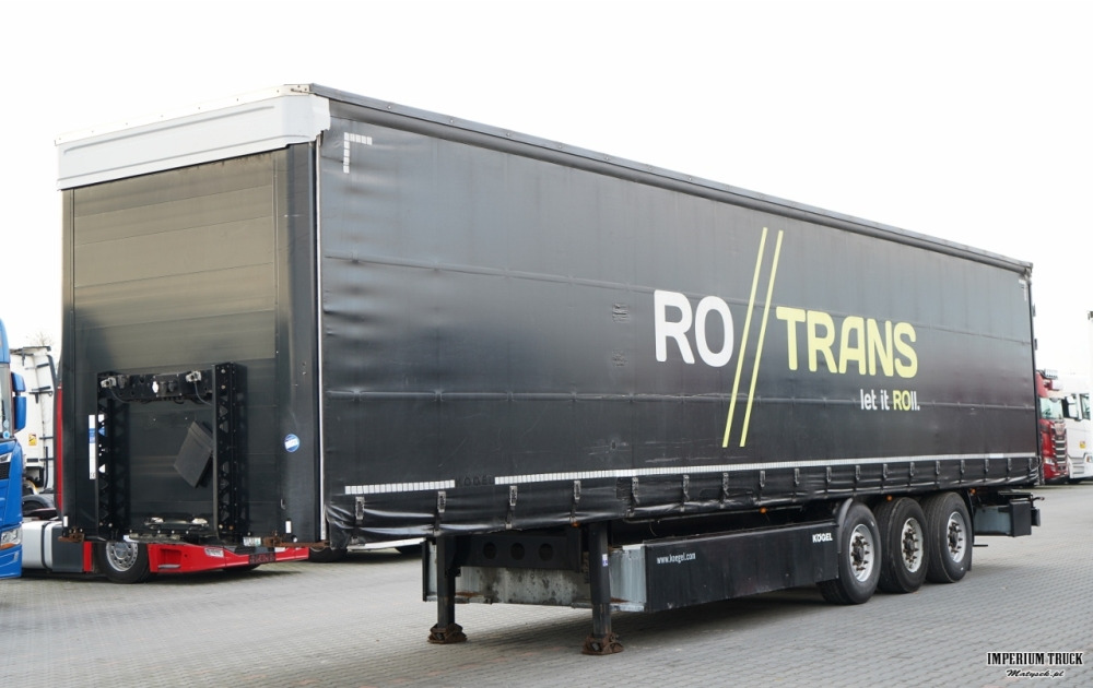 KOGEL FIRANKA / STANDARD / PODNOSZONY DACH / KOSZ NA PALETY - Curtainsider semi-trailer: picture 3 KOGEL FIRANKA / STANDARD / PODNOSZONY DACH / KOSZ NA PALETY - Curtainsider semi-trailer: picture 3