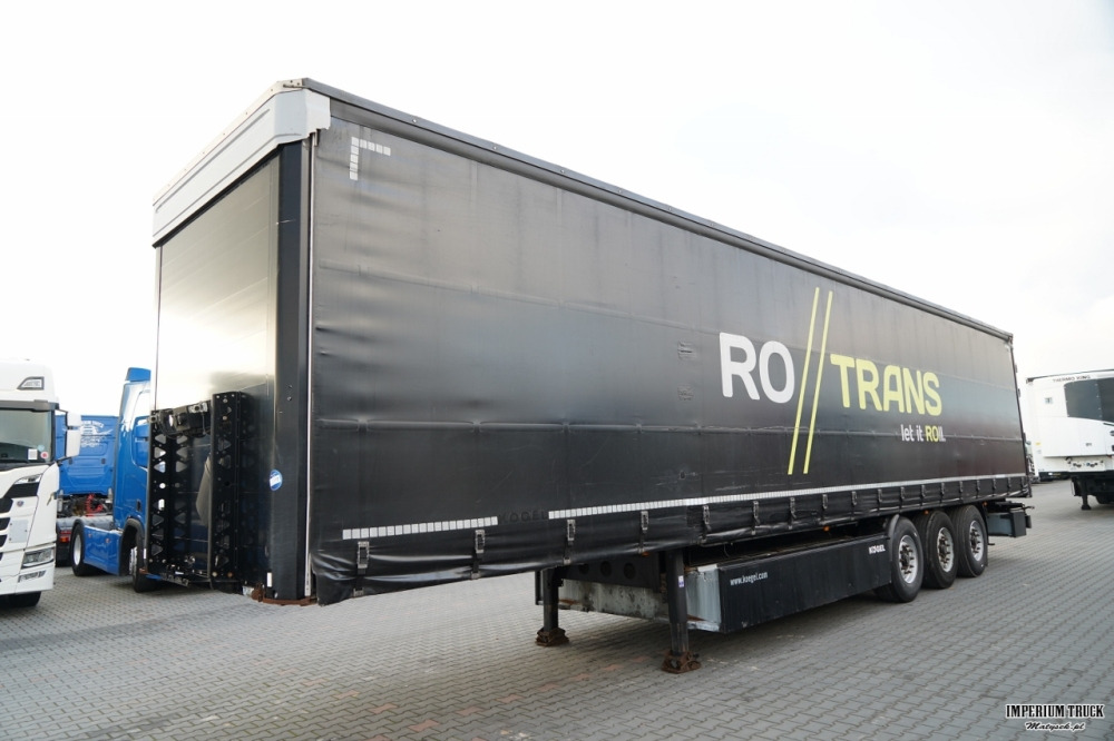KOGEL FIRANKA / STANDARD / PODNOSZONY DACH / KOSZ NA PALETY - Curtainsider semi-trailer: picture 4 KOGEL FIRANKA / STANDARD / PODNOSZONY DACH / KOSZ NA PALETY - Curtainsider semi-trailer: picture 4