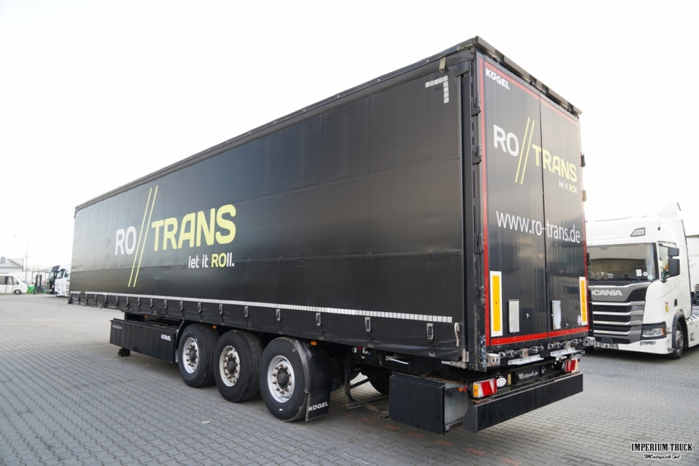 KOGEL FIRANKA / STANDARD / PODNOSZONY DACH / KOSZ NA PALETY - Curtainsider semi-trailer: picture 5 KOGEL FIRANKA / STANDARD / PODNOSZONY DACH / KOSZ NA PALETY - Curtainsider semi-trailer: picture 5