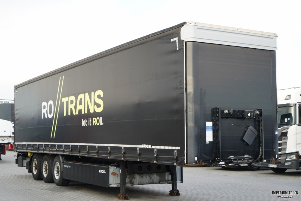 KOGEL FIRANKA / STANDARD / PODNOSZONY DACH / KOSZ NA PALETY - Curtainsider semi-trailer: picture 1 KOGEL FIRANKA / STANDARD / PODNOSZONY DACH / KOSZ NA PALETY - Curtainsider semi-trailer: picture 1