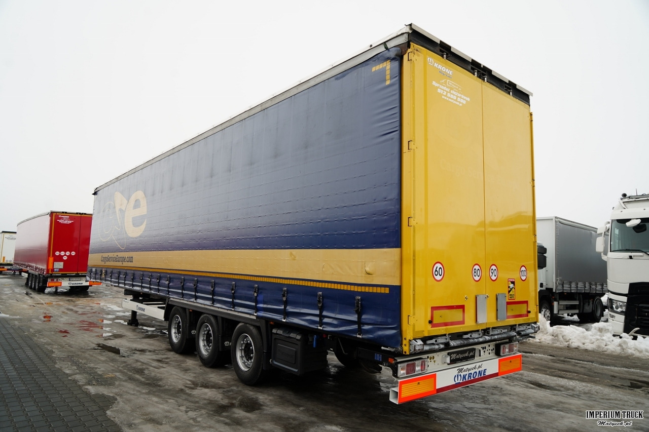 KRONE FIRANKA / MEGA / DACH PODNOsZONY / PLANDEKA ZBROJONA / LOW DECK / - Curtainsider semi-trailer: picture 3 KRONE FIRANKA / MEGA / DACH PODNOsZONY / PLANDEKA ZBROJONA / LOW DECK / - Curtainsider semi-trailer: picture 3