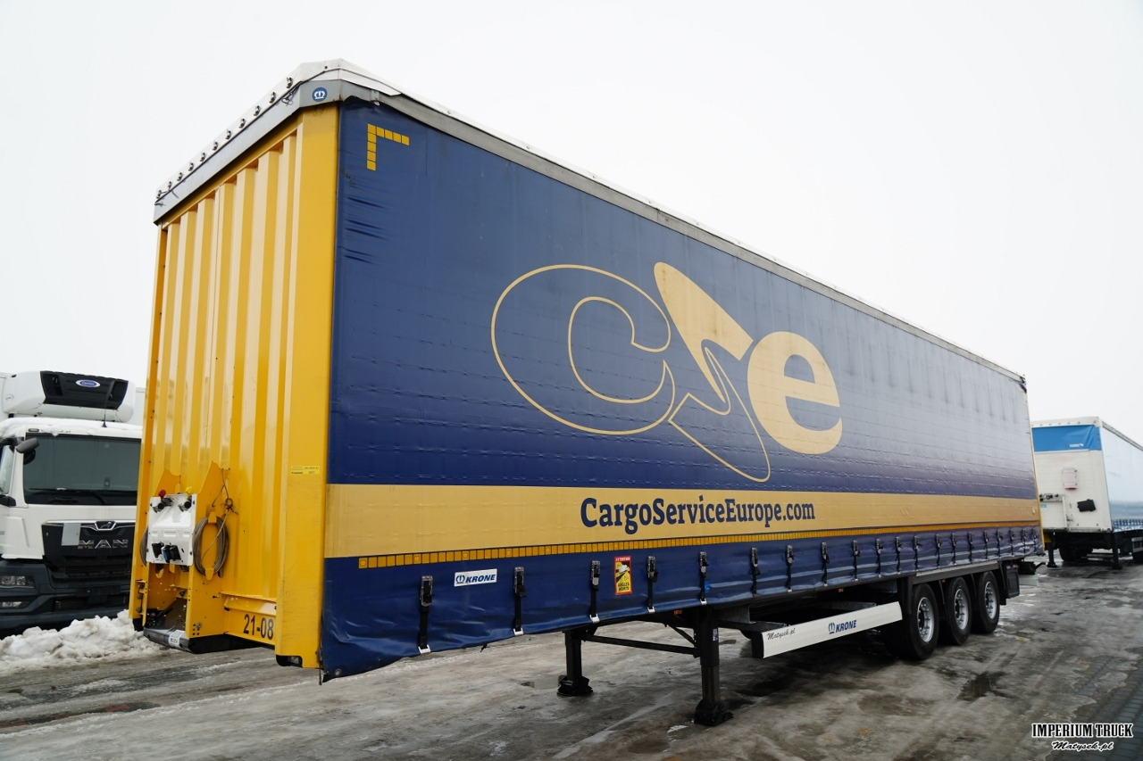 KRONE FIRANKA / MEGA / DACH PODNOsZONY / PLANDEKA ZBROJONA / LOW DECK / - Curtainsider semi-trailer: picture 2 KRONE FIRANKA / MEGA / DACH PODNOsZONY / PLANDEKA ZBROJONA / LOW DECK / - Curtainsider semi-trailer: picture 2