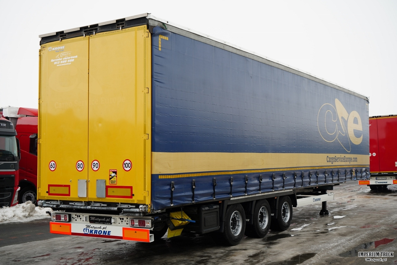 KRONE FIRANKA / MEGA / DACH PODNOsZONY / PLANDEKA ZBROJONA / LOW DECK / - Curtainsider semi-trailer: picture 5 KRONE FIRANKA / MEGA / DACH PODNOsZONY / PLANDEKA ZBROJONA / LOW DECK / - Curtainsider semi-trailer: picture 5