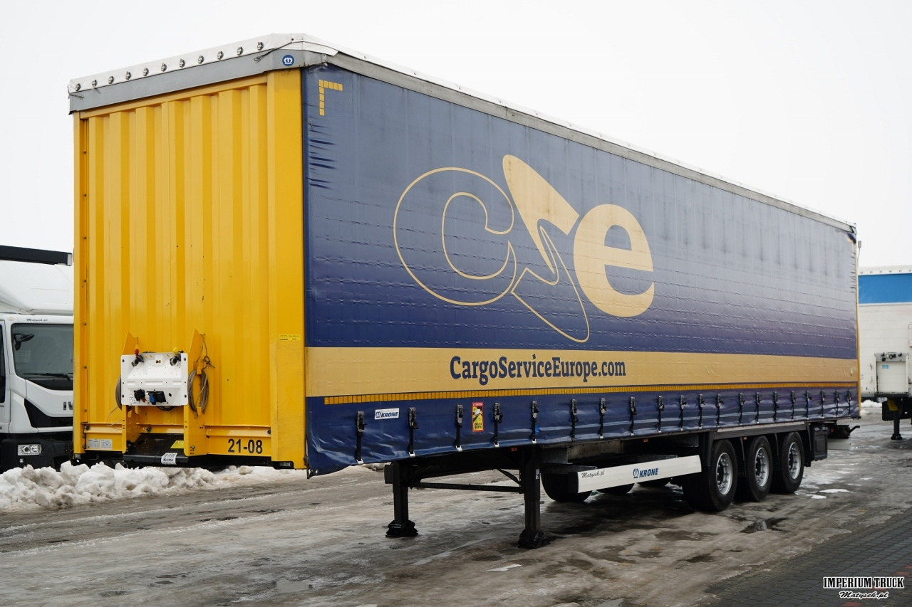 KRONE FIRANKA / MEGA / DACH PODNOsZONY / PLANDEKA ZBROJONA / LOW DECK / - Curtainsider semi-trailer: picture 1 KRONE FIRANKA / MEGA / DACH PODNOsZONY / PLANDEKA ZBROJONA / LOW DECK / - Curtainsider semi-trailer: picture 1