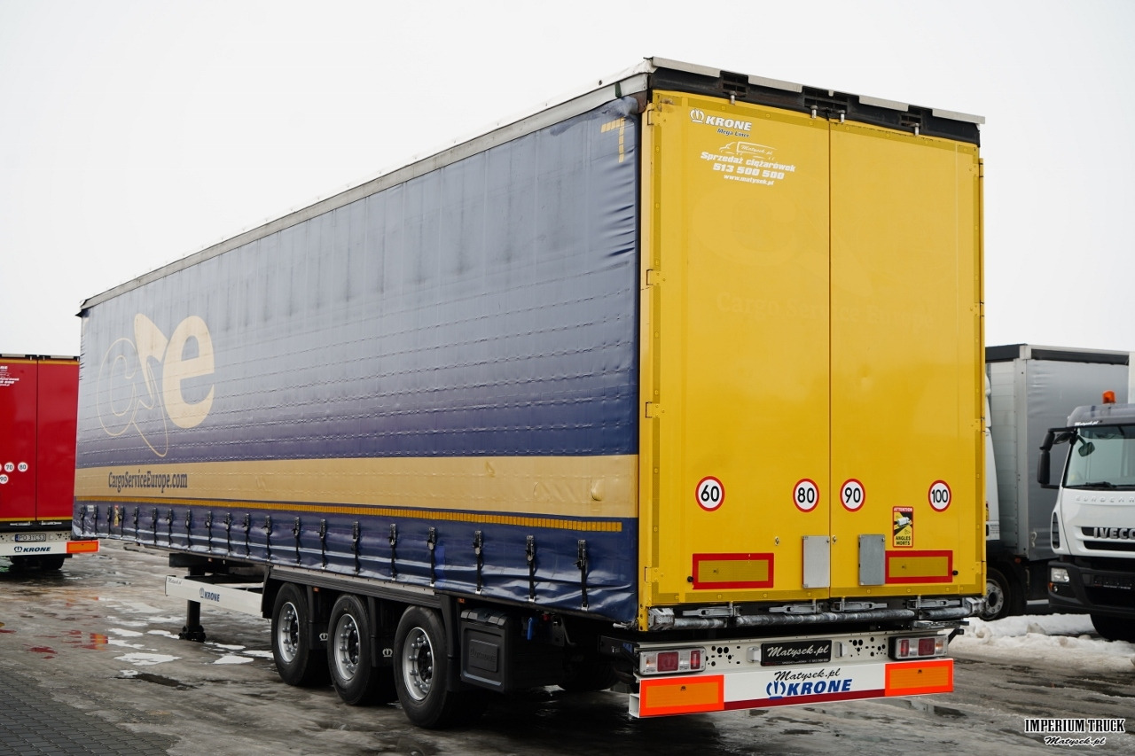 KRONE FIRANKA / MEGA / DACH PODNOsZONY / PLANDEKA ZBROJONA / LOW DECK / - Curtainsider semi-trailer: picture 4 KRONE FIRANKA / MEGA / DACH PODNOsZONY / PLANDEKA ZBROJONA / LOW DECK / - Curtainsider semi-trailer: picture 4