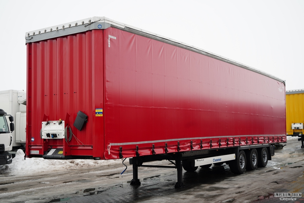 KRONE FIRANKA / MEGA / OŚ PODNOSZONA / DACH PODNOSZONY / LOW DECK / - Curtainsider semi-trailer: picture 3 KRONE FIRANKA / MEGA / OŚ PODNOSZONA / DACH PODNOSZONY / LOW DECK / - Curtainsider semi-trailer: picture 3