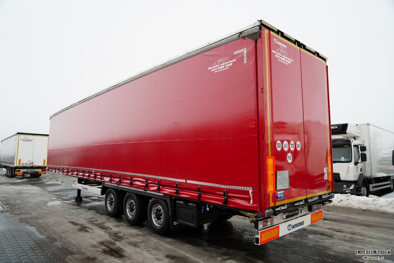KRONE FIRANKA / MEGA / OŚ PODNOSZONA / DACH PODNOSZONY / LOW DECK / - Curtainsider semi-trailer: picture 5 KRONE FIRANKA / MEGA / OŚ PODNOSZONA / DACH PODNOSZONY / LOW DECK / - Curtainsider semi-trailer: picture 5