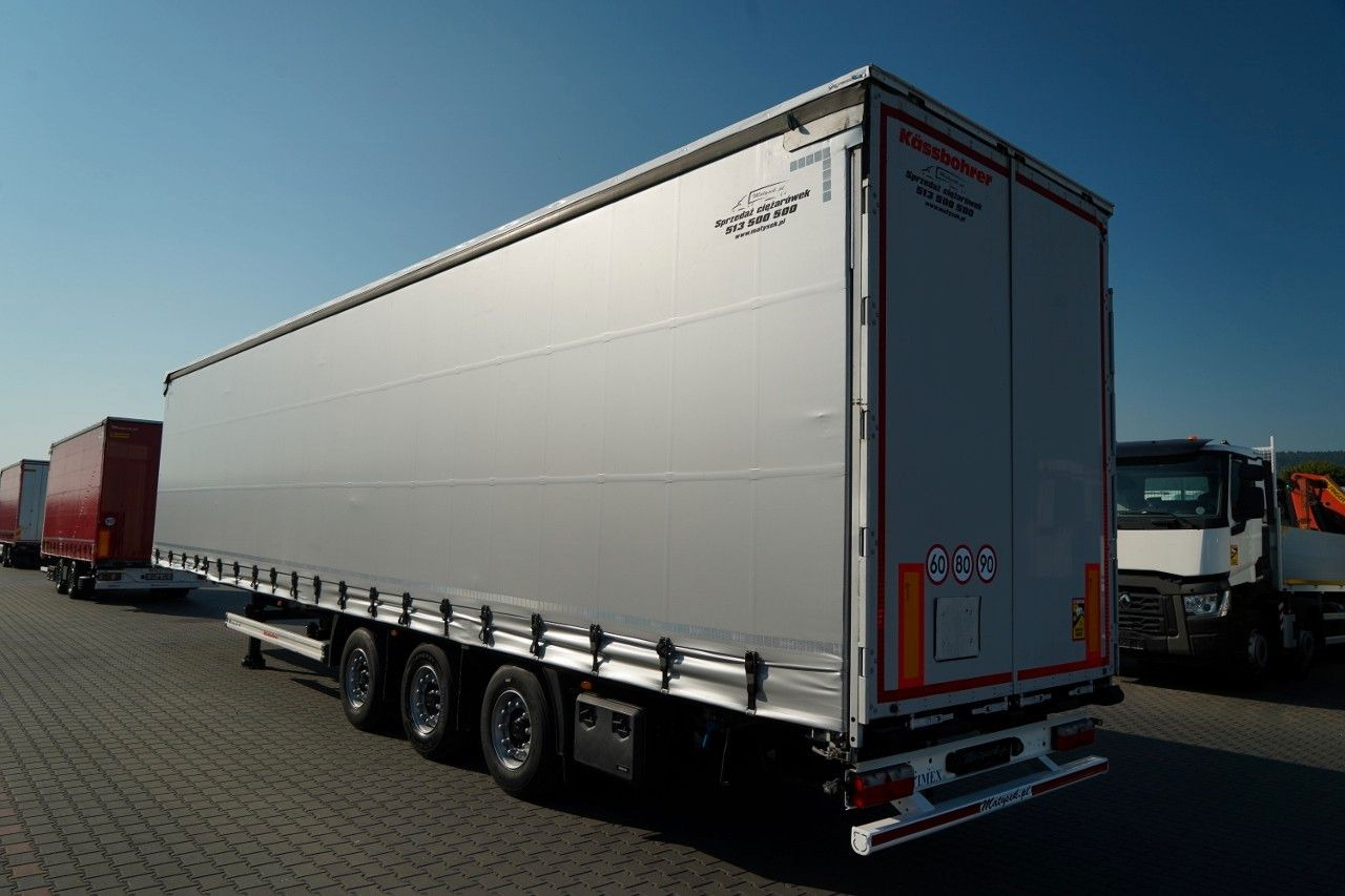 Kässbohrer FIRANKA / MEGA / DACH PODNOSZONY / LOW DECK / 20 - Curtainsider semi-trailer: picture 3 Kässbohrer FIRANKA / MEGA / DACH PODNOSZONY / LOW DECK / 20 - Curtainsider semi-trailer: picture 3