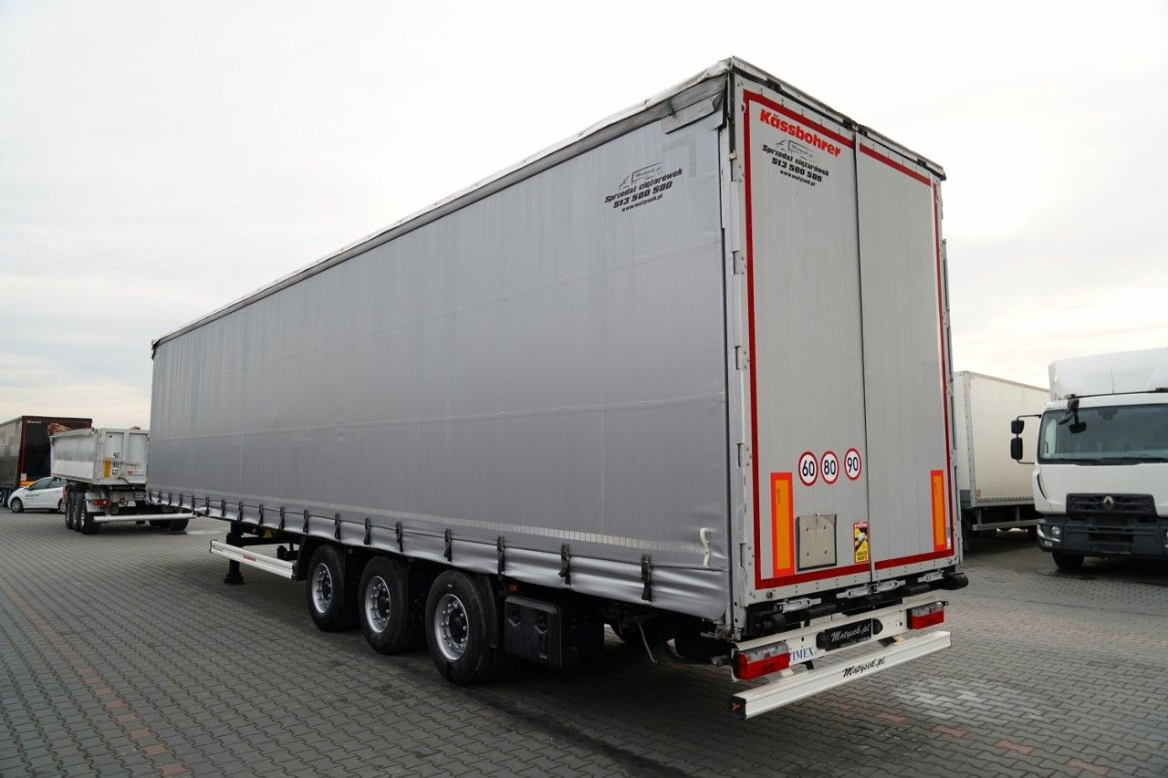 Kässbohrer FIRANKA / MEGA / DACH PODNOSZONY / LOW DECK / 20 - Curtainsider semi-trailer: picture 5 Kässbohrer FIRANKA / MEGA / DACH PODNOSZONY / LOW DECK / 20 - Curtainsider semi-trailer: picture 5