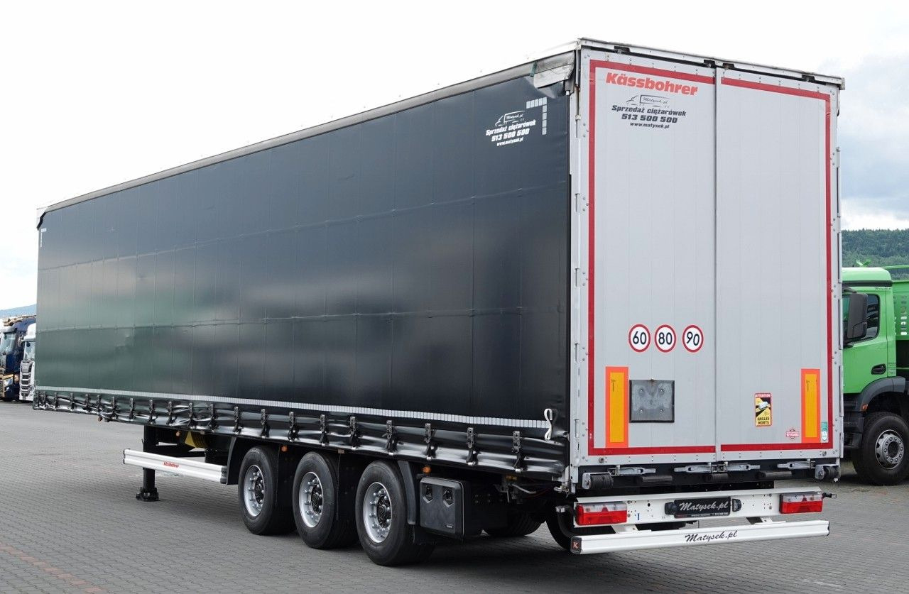 Kässbohrer FIRANKA / MEGA / DACH PODNOSZONY / LOWDECK - Curtainsider semi-trailer: picture 2 Kässbohrer FIRANKA / MEGA / DACH PODNOSZONY / LOWDECK - Curtainsider semi-trailer: picture 2