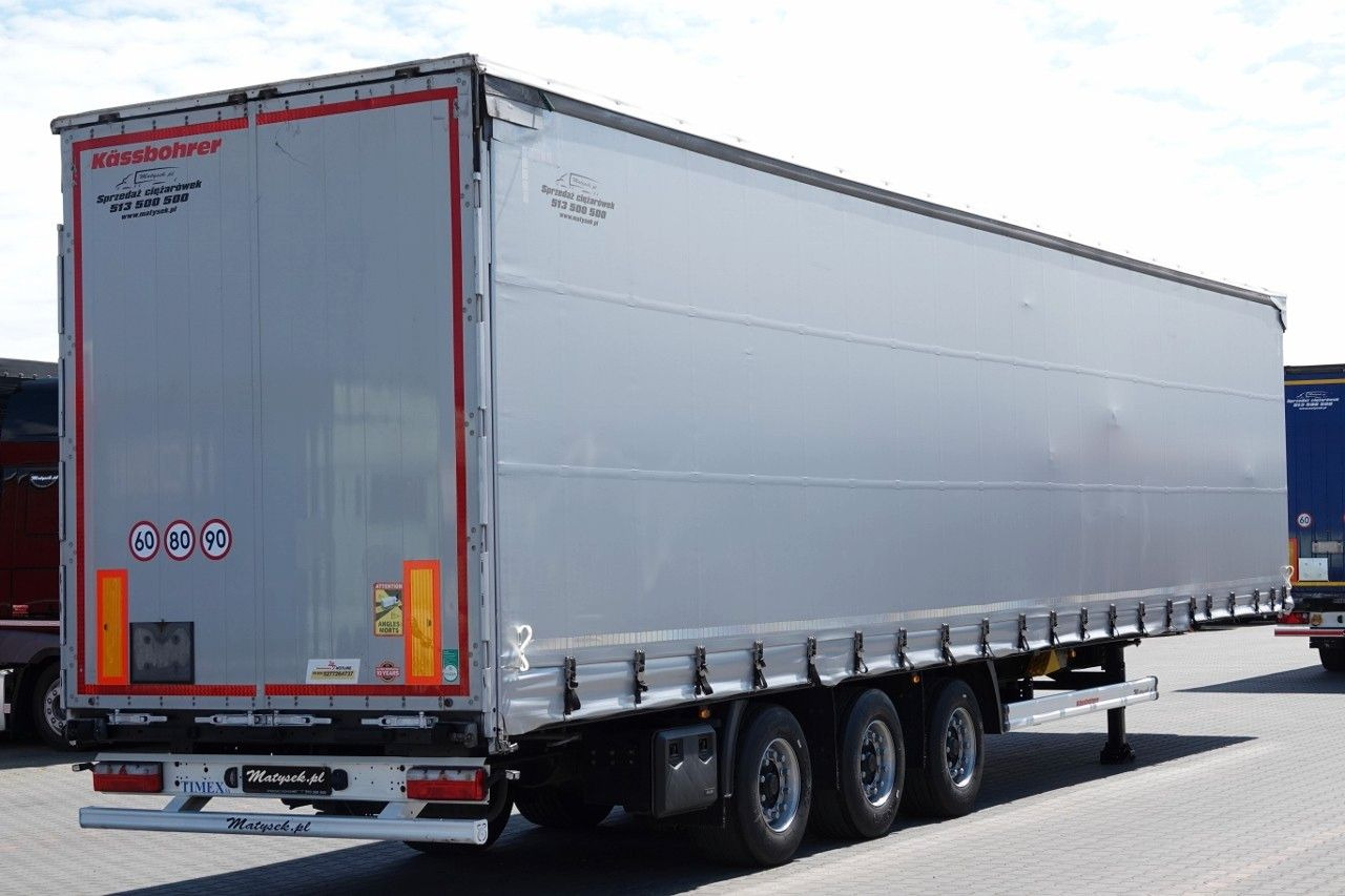 Kässbohrer FIRANKA / MEGA / LOW DECK / DACH PODNOSZONY / 2 - Curtainsider semi-trailer: picture 4 Kässbohrer FIRANKA / MEGA / LOW DECK / DACH PODNOSZONY / 2 - Curtainsider semi-trailer: picture 4