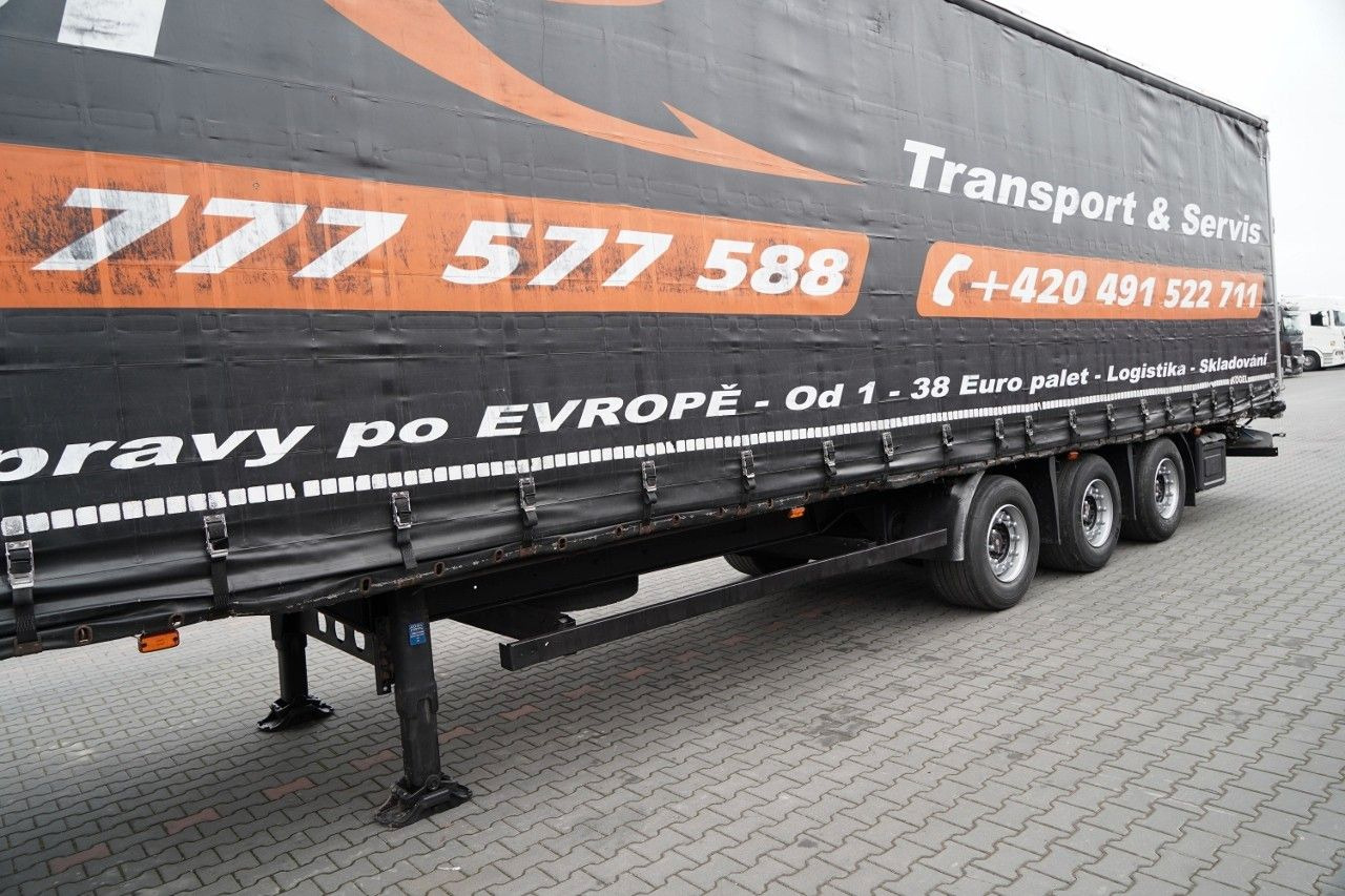 Curtainsider semi-trailer Kögel FIRANKA / MEGA / OŚ PODNOSZONA / OSIE SAF / DACH: picture 10