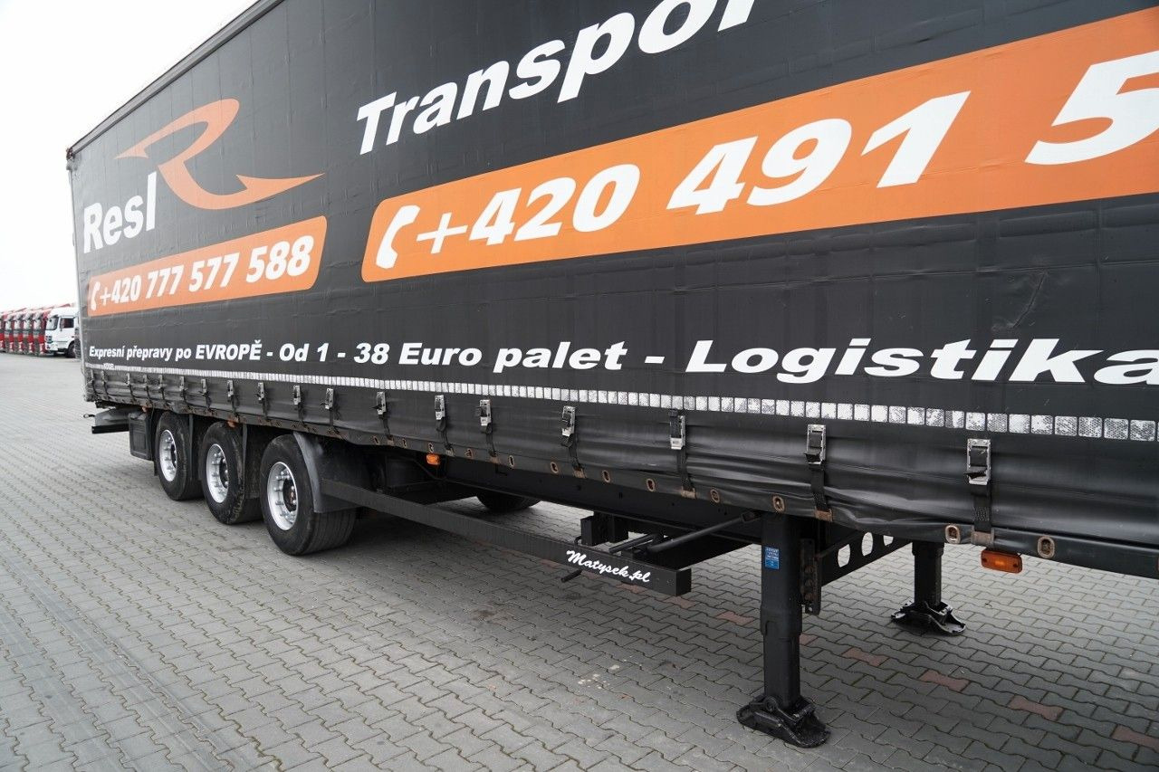 Curtainsider semi-trailer Kögel FIRANKA / MEGA / OŚ PODNOSZONA / OSIE SAF / DACH: picture 9