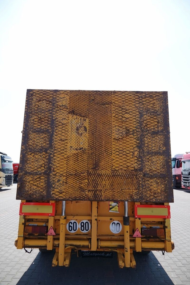 Low loader semi-trailer LOUAULT LAWETA NISKOPODWOZIOWA / NAJAZDY HYDRAUL: picture 12