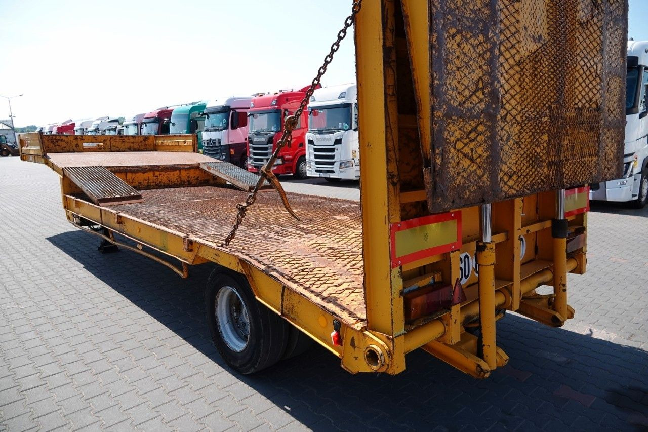 Low loader semi-trailer LOUAULT LAWETA NISKOPODWOZIOWA / NAJAZDY HYDRAUL: picture 11