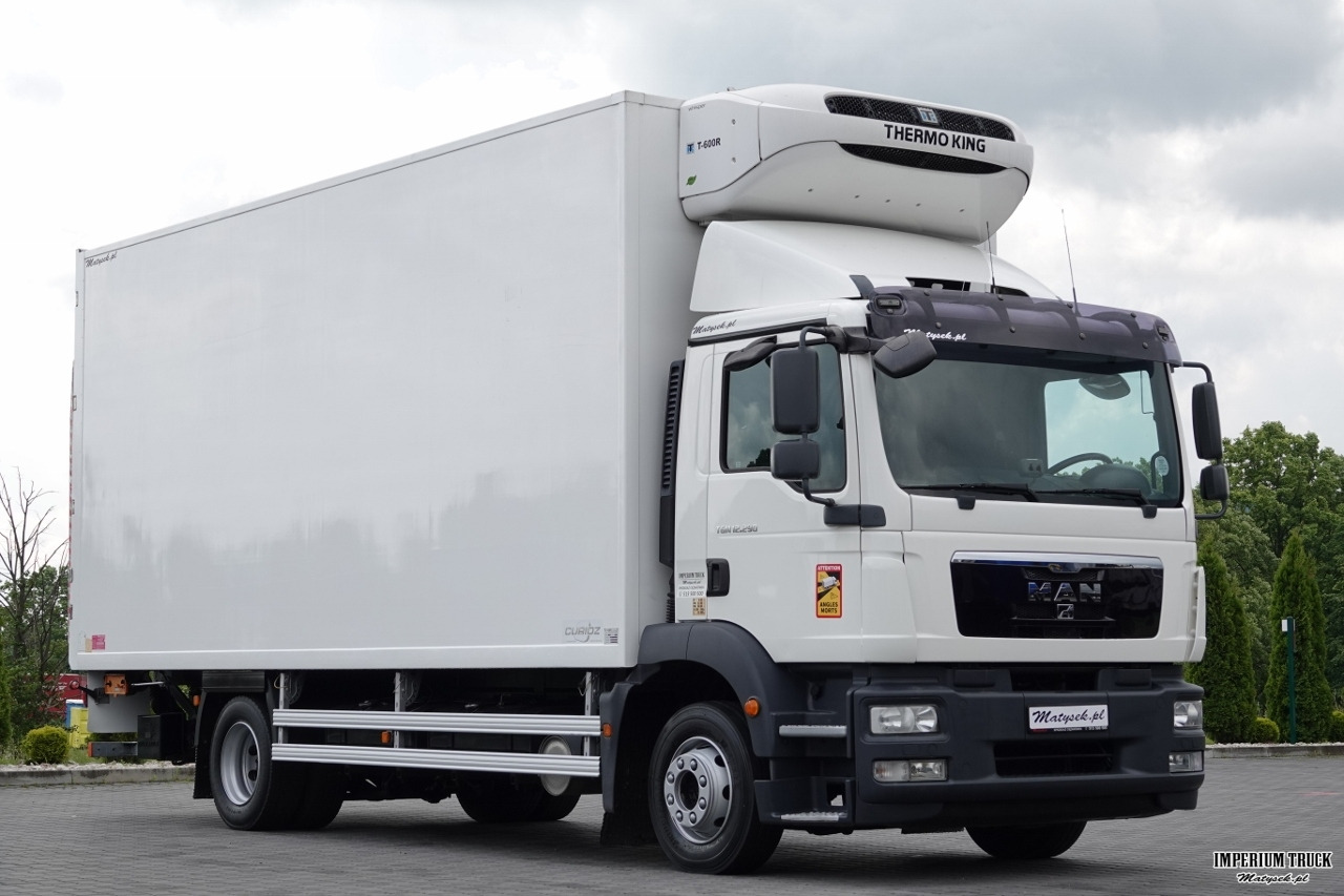 MAN TGM 12.290 / 4x2 / CHŁODNIA 6,5 M / AGREGAT THERMO KING T-600 R / WINDA ZAŁADOWCZA DHOLLANDIA / SPROWADZONY - Refrigerator truck: picture 1 MAN TGM 12.290 / 4x2 / CHŁODNIA 6,5 M / AGREGAT THERMO KING T-600 R / WINDA ZAŁADOWCZA DHOLLANDIA / SPROWADZONY - Refrigerator truck: picture 1
