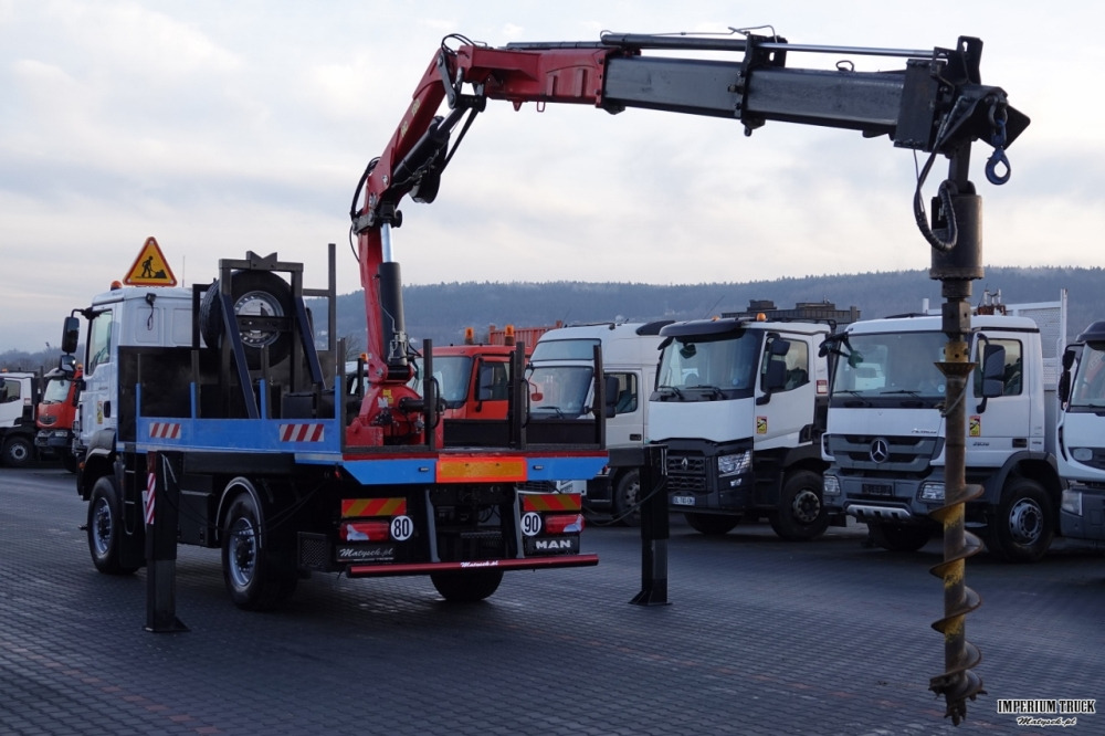 MAN TGM 13.290 / 4x4 / HDS HC 190 + WIERTŁO 2 mb / WIERTNICA / EURO 6 / MANUAL - Dropside/ Flatbed truck, Crane truck: picture 4 MAN TGM 13.290 / 4x4 / HDS HC 190 + WIERTŁO 2 mb / WIERTNICA / EURO 6 / MANUAL - Dropside/ Flatbed truck, Crane truck: picture 4