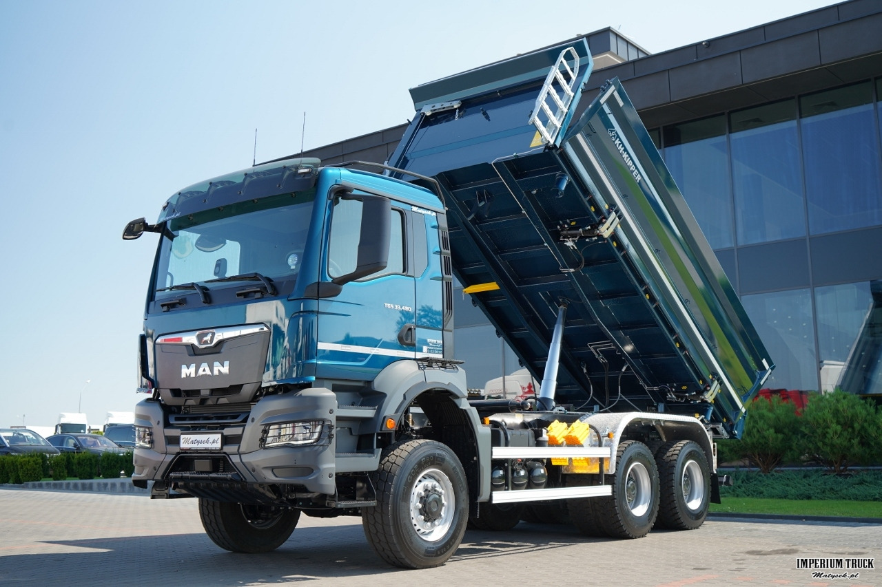MAN TGS 33.480 / 6X6 / WYWROTKA 3 STRONNA / BORDMATIC / KH KIPPER / AUTOMAT / FABRYCZNIE NOWY / BOGATA OPCJA / 2025 - Tipper: picture 2 MAN TGS 33.480 / 6X6 / WYWROTKA 3 STRONNA / BORDMATIC / KH KIPPER / AUTOMAT / FABRYCZNIE NOWY / BOGATA OPCJA / 2025 - Tipper: picture 2