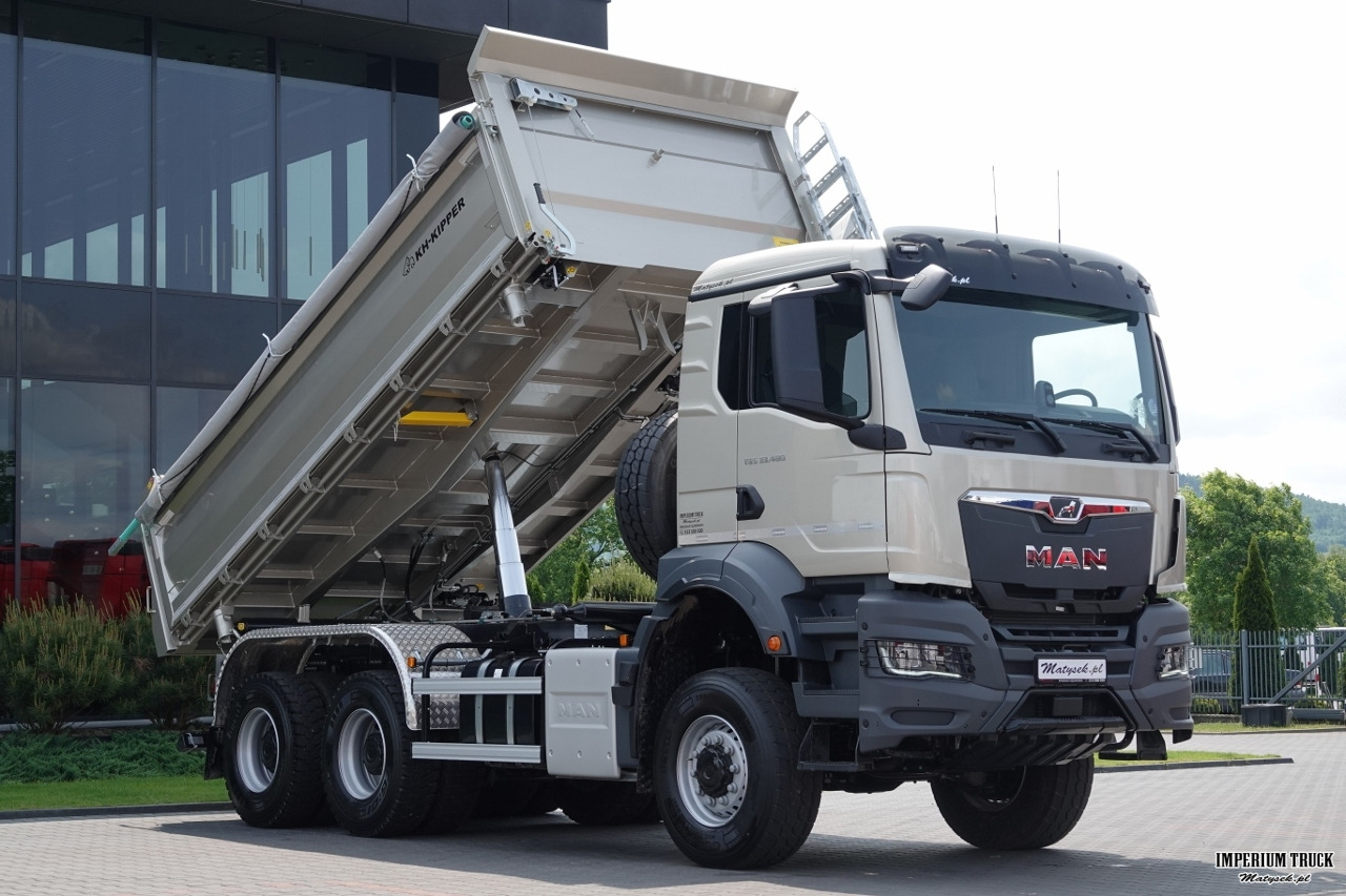MAN TGS 33.480 / 6X6 / WYWROTKA 3 STRONNA / BORDMATIC / KH KIPPER / AUTOMAT / FABRYCZNIE NOWY / BOGATA OPCJA / 2025 - Tipper: picture 4 MAN TGS 33.480 / 6X6 / WYWROTKA 3 STRONNA / BORDMATIC / KH KIPPER / AUTOMAT / FABRYCZNIE NOWY / BOGATA OPCJA / 2025 - Tipper: picture 4