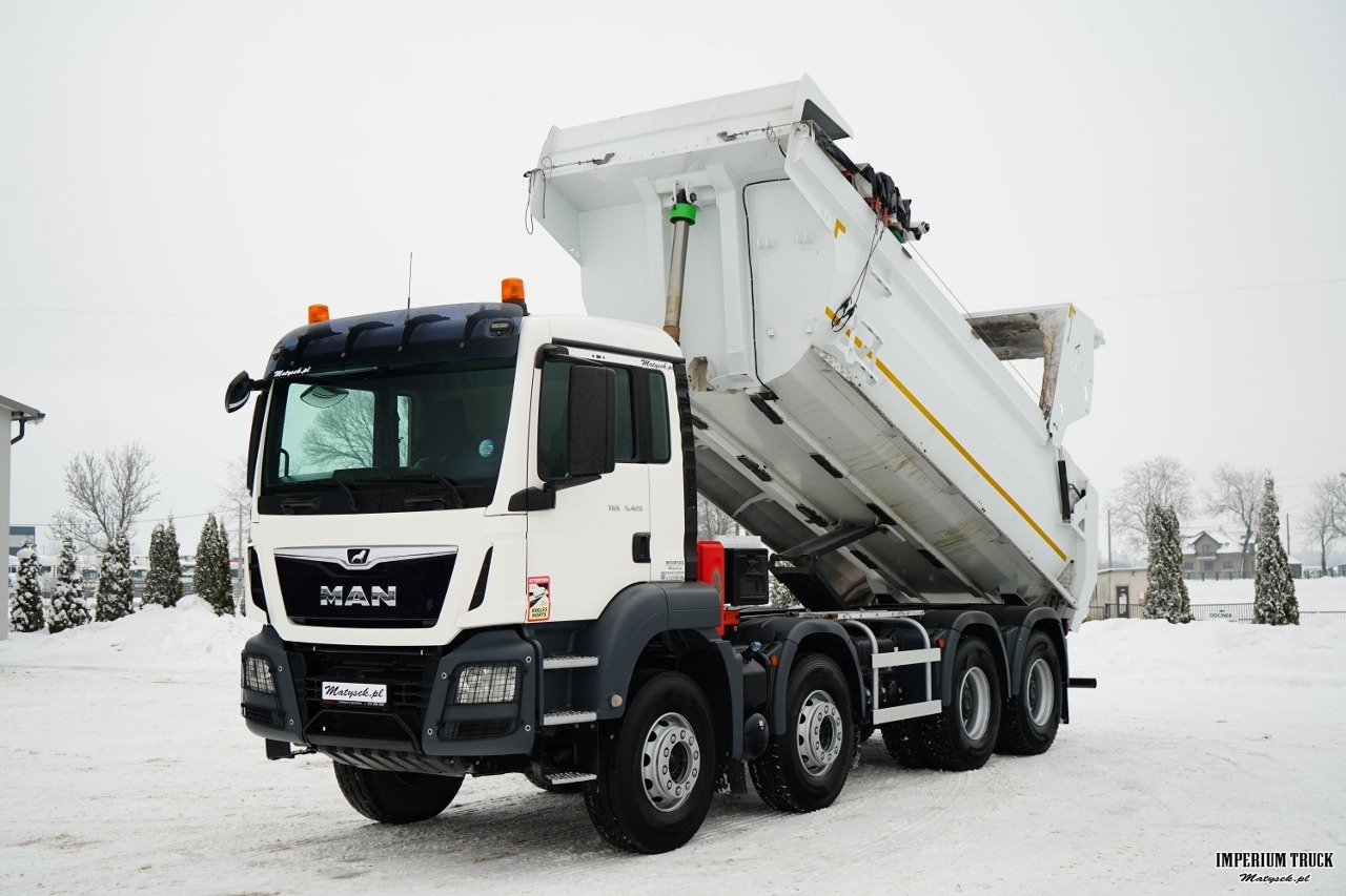 MAN TGS 35.420 / 8X4 / WYWROTKA TYLNOZSYPOWA / HYDROKLAPA / PLANDEKA ELEKTRYCZNA / AUTOMAT / EURO 6 - Tipper: picture 2 MAN TGS 35.420 / 8X4 / WYWROTKA TYLNOZSYPOWA / HYDROKLAPA / PLANDEKA ELEKTRYCZNA / AUTOMAT / EURO 6 - Tipper: picture 2