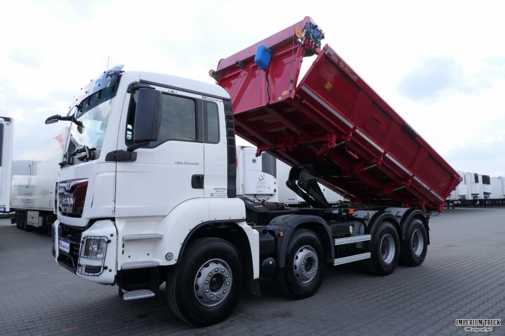 MAN TGS 35.460 / 8X4 / WYWROTKA 2 STR / BORDMATIC / MEILLER KIPPER / AUTOMAT / EURO 6 - Tipper: picture 2 MAN TGS 35.460 / 8X4 / WYWROTKA 2 STR / BORDMATIC / MEILLER KIPPER / AUTOMAT / EURO 6 - Tipper: picture 2