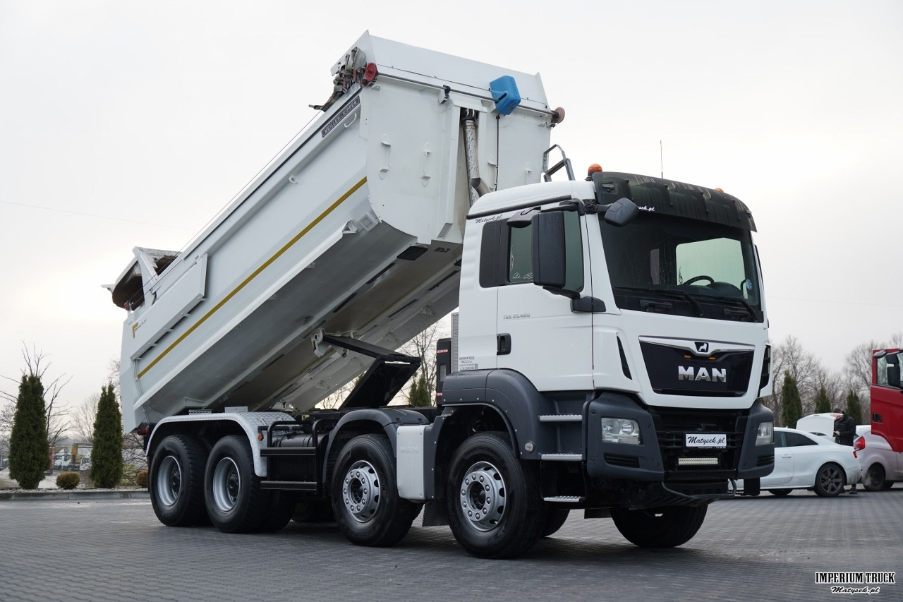 Tipper MAN TGS 35.460 / 8X4 / WYWROTKA TYLNOZSYPOWA / HYDROKLAPA / MEILLER KIPPER / AUTOMAT / EURO 6: picture 7