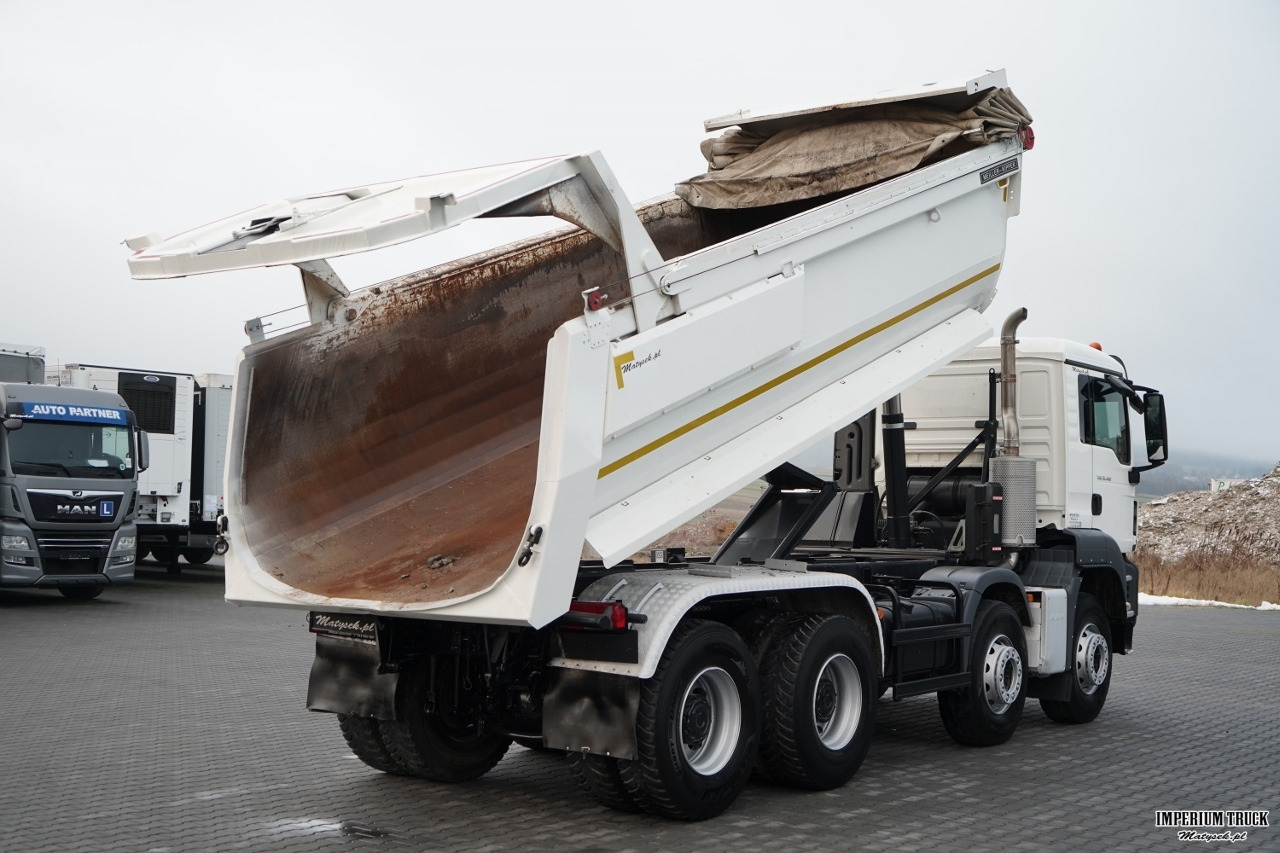 MAN TGS 35.460 / 8X4 / WYWROTKA TYLNOZSYPOWA / HYDROKLAPA / MEILLER KIPPER / AUTOMAT / EURO 6 - Tipper: picture 5 MAN TGS 35.460 / 8X4 / WYWROTKA TYLNOZSYPOWA / HYDROKLAPA / MEILLER KIPPER / AUTOMAT / EURO 6 - Tipper: picture 5