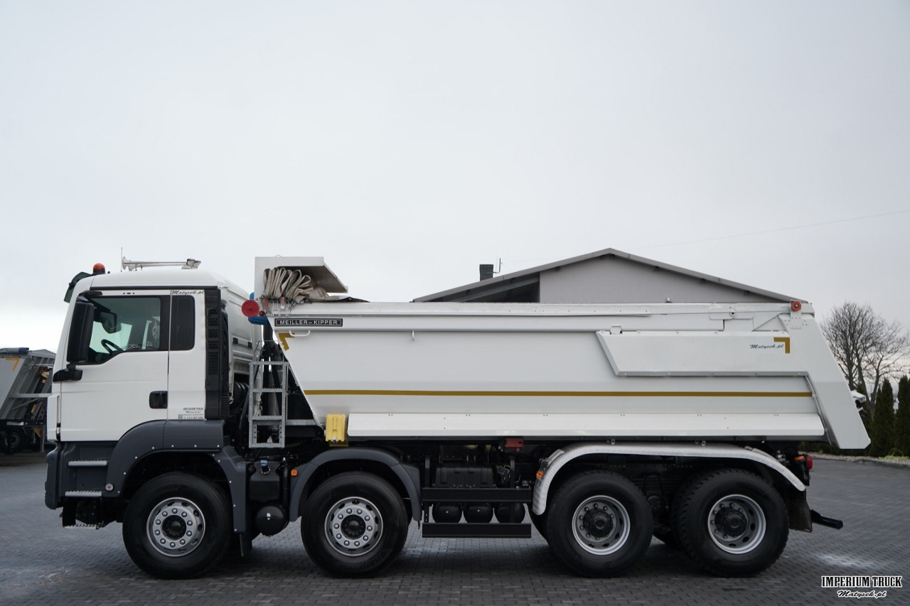 Tipper MAN TGS 35.460 / 8X4 / WYWROTKA TYLNOZSYPOWA / HYDROKLAPA / MEILLER KIPPER / AUTOMAT / EURO 6: picture 11