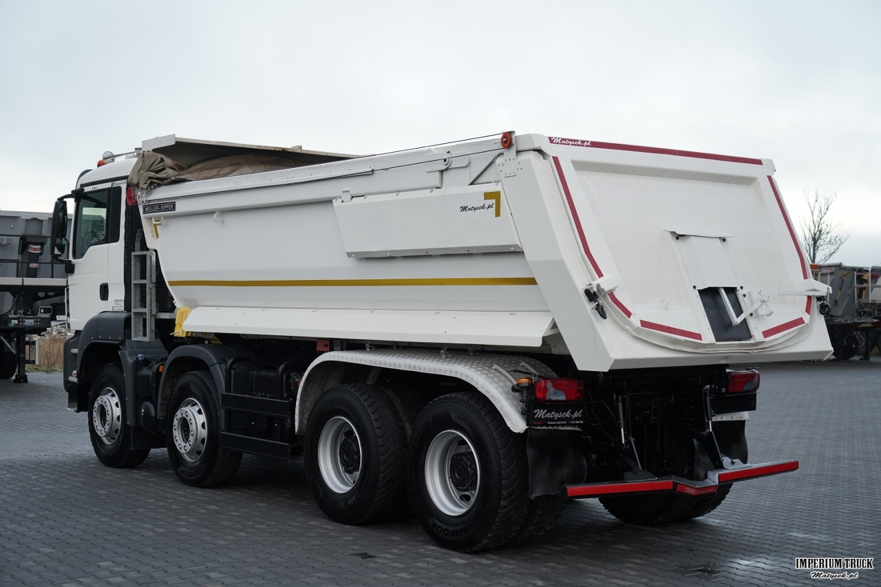 Tipper MAN TGS 35.460 / 8X4 / WYWROTKA TYLNOZSYPOWA / HYDROKLAPA / MEILLER KIPPER / AUTOMAT / EURO 6: picture 12