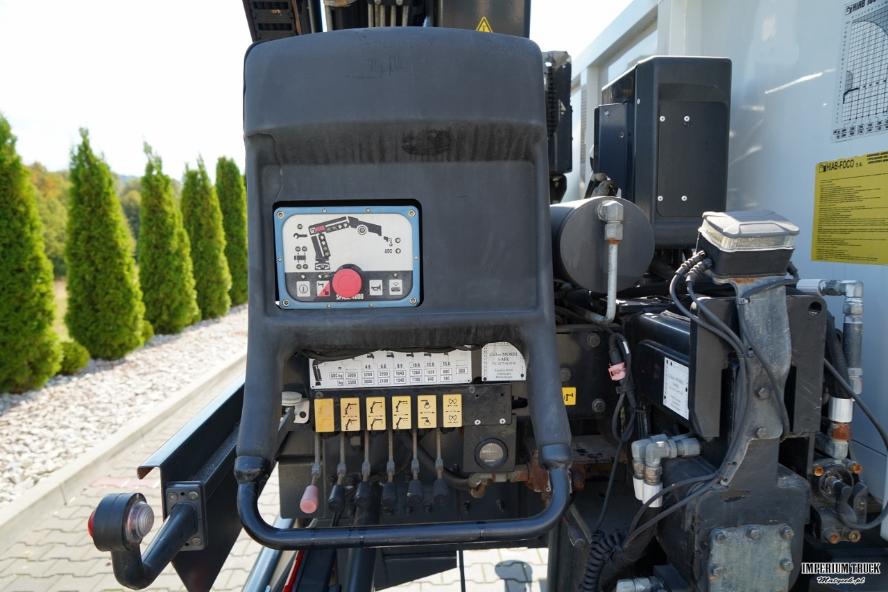 Dropside/ Flatbed truck, Crane truck MERCEDES ACTROS 2636 / 6x4 / SKRZYNIOWY 6,5 M + HDS HIAB 166 E-5 HIDUO / WYSUW 15 M / MOCNA PODŁOGA / STEROWANIE RADIOWE / ROTATOR / SPROWADZONY: picture 22