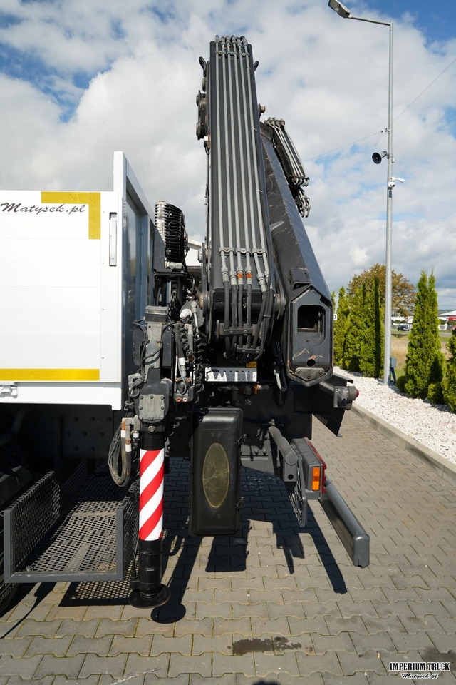 Dropside/ Flatbed truck, Crane truck MERCEDES ACTROS 2636 / 6x4 / SKRZYNIOWY 6,5 M + HDS HIAB 166 E-5 HIDUO / WYSUW 15 M / MOCNA PODŁOGA / STEROWANIE RADIOWE / ROTATOR / SPROWADZONY: picture 23