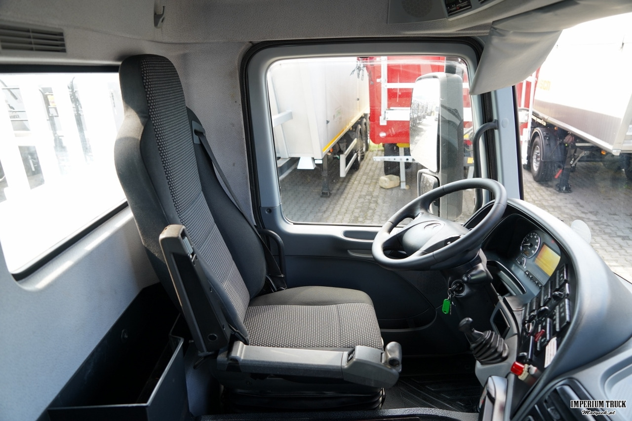 Dropside/ Flatbed truck, Crane truck MERCEDES ACTROS 2636 / 6x4 / SKRZYNIOWY 7 M + HDS HIAB 211- WYSÓW 12,6 M / MOCNA PODŁOGA / STEROWANIE RADIOWE / ROTATOR / SPROWADZONY: picture 38