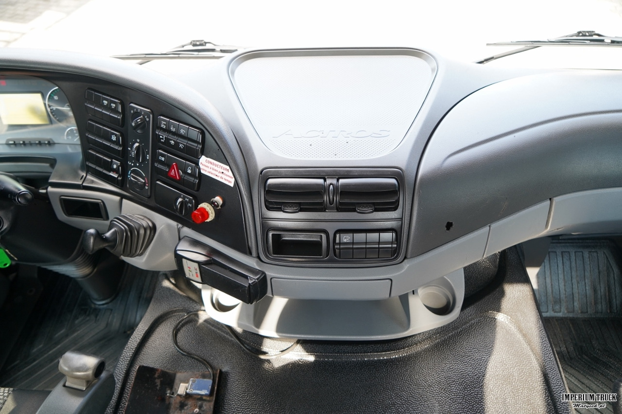 Dropside/ Flatbed truck, Crane truck MERCEDES ACTROS 2636 / 6x4 / SKRZYNIOWY 7 M + HDS HIAB 211- WYSÓW 12,6 M / MOCNA PODŁOGA / STEROWANIE RADIOWE / ROTATOR / SPROWADZONY: picture 40