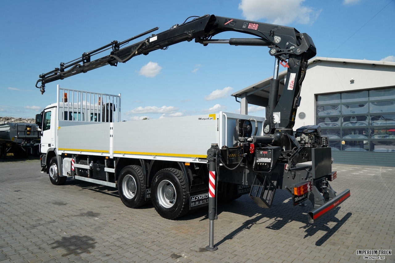 MERCEDES ACTROS 2636 / 6x4 / SKRZYNIOWY 7 M + HDS HIAB 211- WYSÓW 12,6 M / MOCNA PODŁOGA / STEROWANIE RADIOWE / ROTATOR / SPROWADZONY - Dropside/ Flatbed truck, Crane truck: picture 5 MERCEDES ACTROS 2636 / 6x4 / SKRZYNIOWY 7 M + HDS HIAB 211- WYSÓW 12,6 M / MOCNA PODŁOGA / STEROWANIE RADIOWE / ROTATOR / SPROWADZONY - Dropside/ Flatbed truck, Crane truck: picture 5