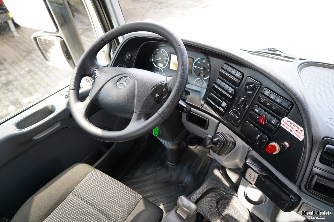 Dropside/ Flatbed truck, Crane truck MERCEDES ACTROS 2636 / 6x4 / SKRZYNIOWY 7 M + HDS HIAB 211- WYSÓW 12,6 M / MOCNA PODŁOGA / STEROWANIE RADIOWE / ROTATOR / SPROWADZONY: picture 39